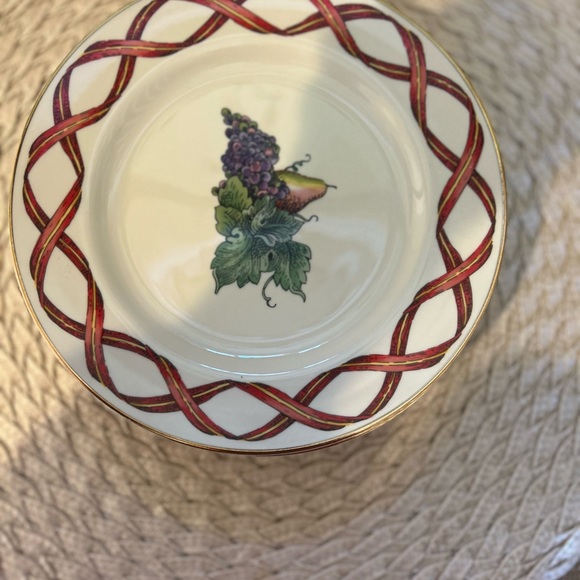 Holiday Harvest Salad Plate by Royal Limited, Japan, Set of 4, Holiday Table, - Picture 7 of 14